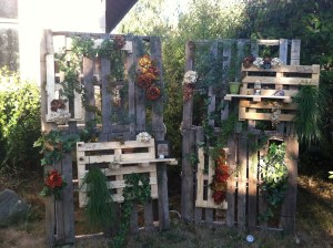 Vertical Pallet Garden Panels